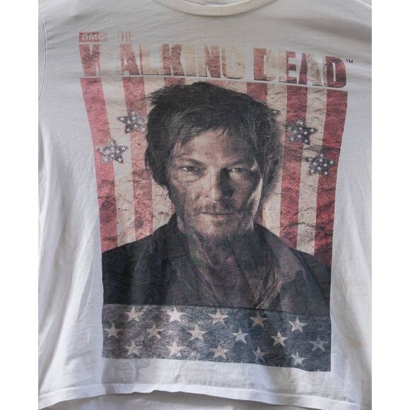 Rare The Walking Dead T-Shirt AMC Norman Reedus Daryl Dixon 2013 Promo Size XL - Picture 4 of 6